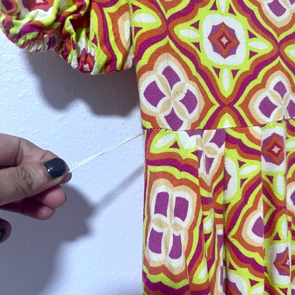 Flying Tomato High Low express yourself woven midi dress in Vibrant Yellow Small - Picture 8 of 9